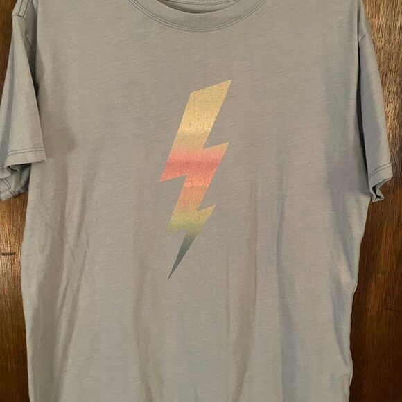 Boyfriend Bolt Tee in Ocean M (6-8) - Picture 2 of 7